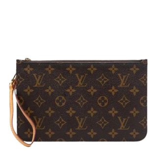 Louis Vuitton Pre-owned Clutches, female, Brown, Size: ONE SIZE Pre-owned Neverfull Pouch