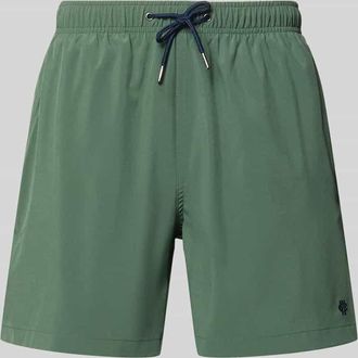 Mc Neal Badehose mit elastischem Bund und Tunnelzug in Dunkelgruen, Gr&ouml;&szlig;e XXL