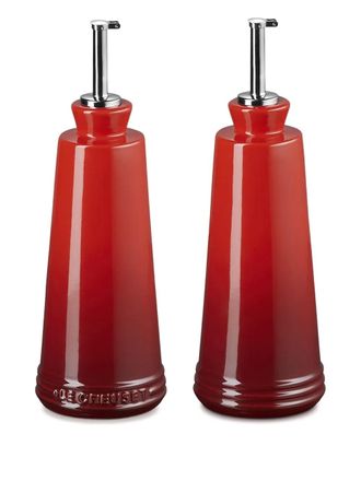 LE CREUSET Ciliegia olive oil set - unisex - ceramic - One Size - Red