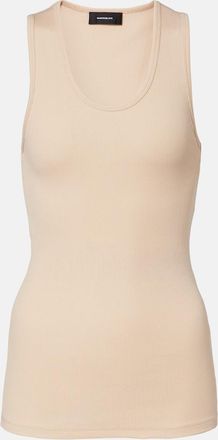 Wardrobe.NYC Ribbed-knit cotton tank top