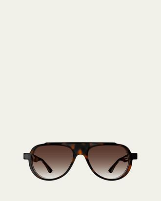 Thierry Lasry Dynasty Acetate Aviator Sunglasses