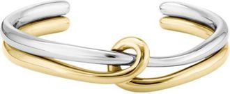 BOSS Bangle with gold and silver effects