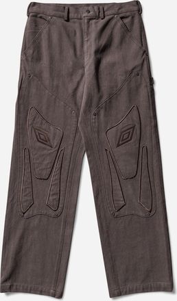 Umbro Shinguard Canvas Pants Black Olive