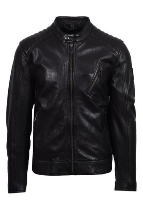 Belstaff V Racer Leren Jas Zwart