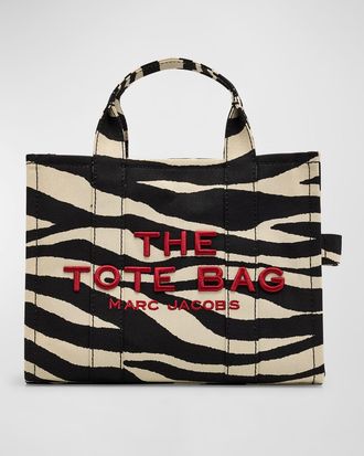 Marc Jacobs The Zebra Canvas Medium Tote Bag