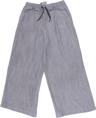 Msgm Pantaloni Msgm Chambray unisex