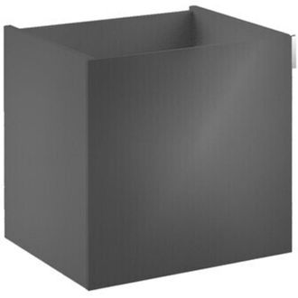 Emco Evo 400 Mueble Bajo Lavabo, Negro, Adecuado Para 9577114 - Emco