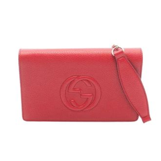 Gucci Pre-owned Cross Body Bags, female, Red, Size: ONE SIZE Pre-owned Vintage Crossbody Bag