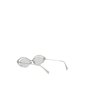 Yvmin 26601SLV00NN Silver-Tone Brass Eyeglasses - Silver