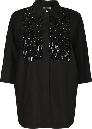 P.A.R.O.S.H. Shirt - Dames - Overhemden - Zwart - L - Overhemden