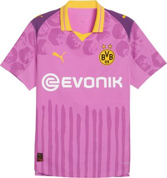 Puma Heren Kindersuper Borussia Dortmund Jersey (Paars)