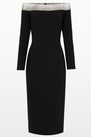 Jenny Packham Calypso Dress in Liquorice at Nordstrom, Size 12 Uk