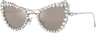 Swarovski SK 7011 4001AP 56mm Womens Irregular Sunglasses