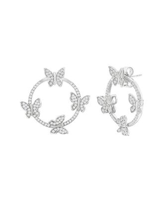 Suzy Levian Suzy Levian Silver Cz Earrings