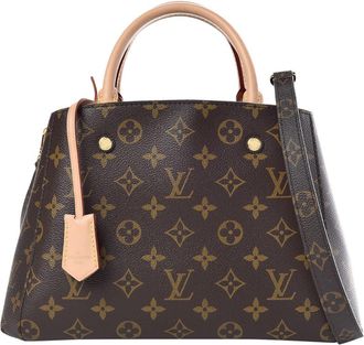 Louis Vuitton Monogram Montaigne BB Top Handle Bag