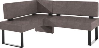 HOME AFFAIRE Eckbank »Oliver mit Metallgestell, Küchenbank« verschiedene Bezüge Cord Esszimmerbank OTTOs Choice