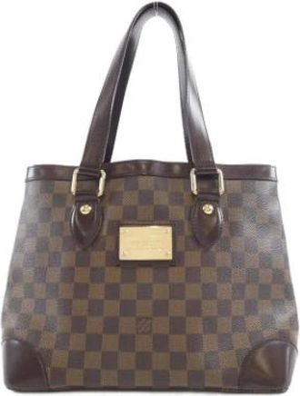 Louis Vuitton Pre-owned Tote Bags, female, Brown, Size: ONE SIZE Pre-owned Canvas louis-vuitton-bags