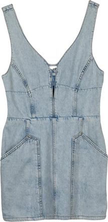 Iro Scamiciata in Denim - Dames - Korte kleedjes - Blauw - S - Denim - Kleedjes