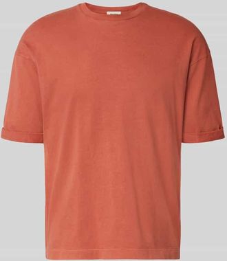 Drykorn Drykorn T-Shirt mit Rundhalsausschnitt Modell NOLIEN 10 in Rostrot, Gr&ouml;&szlig;e XXL