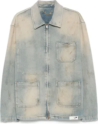 Golden Goose Mens Coats Clear Blue