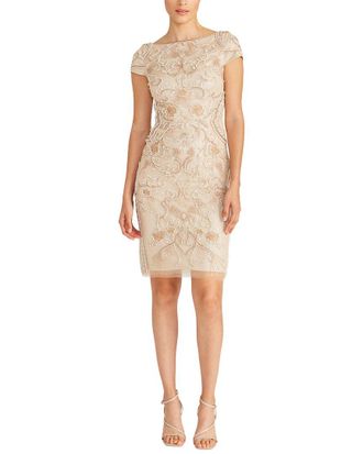 Theia Silvia Bateau Beaded Dress
