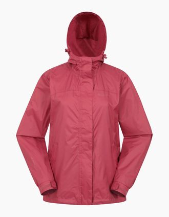 Mountain Warehouse Womens Mountain Warehouse Womens/Ladies Torrent Waterproof Jacket - Pink - Size: 10