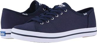 Keds Kickstart Lace Up Womens Lace up casual Shoes Navy : 5.5 B - Medium, Canvas