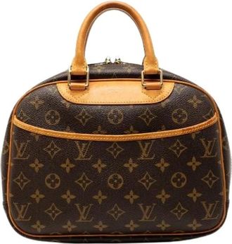 Louis Vuitton Pre-owned Handbags, female, Brown, Size: ONE SIZE Pre-owned Trouville Monogram Handbag