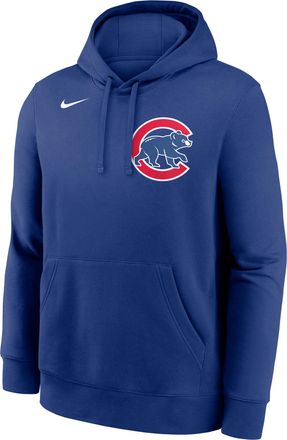 Nike Pete Crow-Armstrong Chicago Cubs Club Nike Mens MLB Pullover Hoodie in Blue | NKDK4EWEJ9-KTC