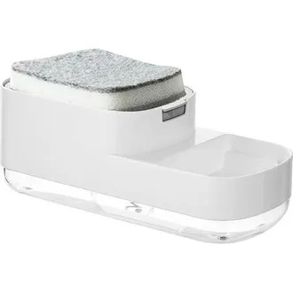OEM Dispenser Di Detersivo Per Piatti, Dispenser Di Detersivo Per Lavello Da Cucina, Dispenser Di Detersivo Liquido 2 In 1 Con Porta Spugna, Dotato Di Spu