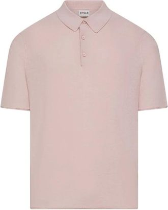 Cycle Kent Cut Polo S/S - Heren - Polos - Roze - L - Tops