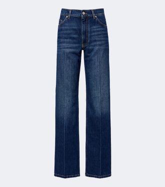 Stella McCartney Faded straight jeans