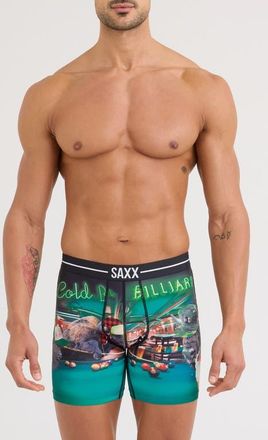 Saxx Volt Breathable Sim Fit Mesh Boxer Briefs in Tgi Guyday- Green at Nordstrom, Size Xx-Large