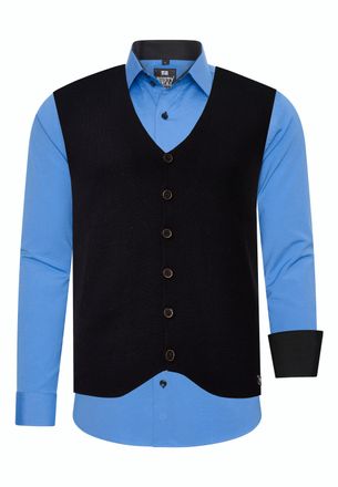 Rusty Neal Tweedelig pak met overhemd en vest