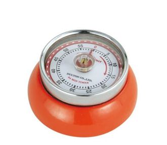 Zassenhaus Magnetic Retro 60 Minute Kitchen Timer, 2.75-Inch in Orange at Nordstrom