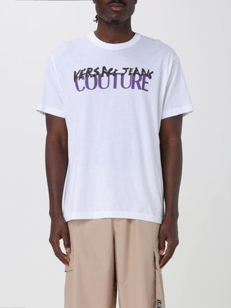 Versace Jeans Couture T-shirt in cotone con logo Versace Jeans Couture