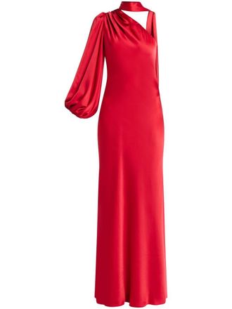 VASILIKI Tallula gown - women - Polyester - L - Red