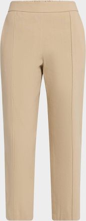 Vince Pull-On Mid-Rise Tapered Pants