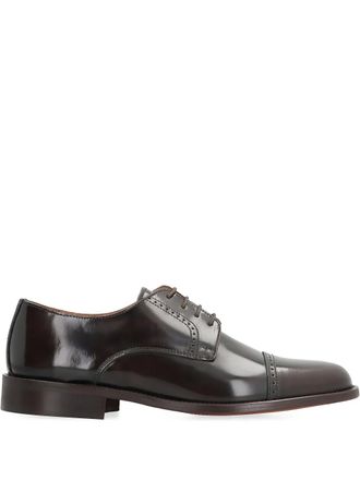 Bruno Magli leather Derby shoes - Brown
