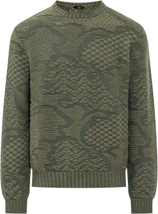 Etro Hombre, Jerseys, Verde, Talla: S
