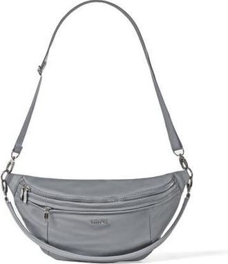 Baggallini Stanton Crossbody Bag in Opal Grey Twill at Nordstrom
