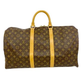 Louis Vuitton Pre-owned Boston bag - unisex - Louis Vuitton Vintage - Vintage Weekend Bags - Brown - ONE SIZE - Pre-owned