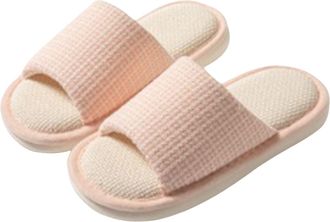 Generic [Warm Upgrade] Womens Warm Slippers Soft and Comfortable Warm Your Feet in Winter Bedroom Slippers Women Size 9 (Pink, 6)