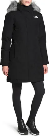The North Face Arctic Parka Jacket Women Black WP 550-Fill-Power Down ASM229