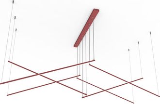 Lumicom Storm Lampara De Techo 6x Moocolor Mate