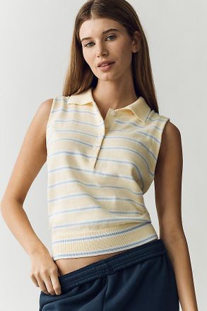 Varley Rue Polo Tank Top