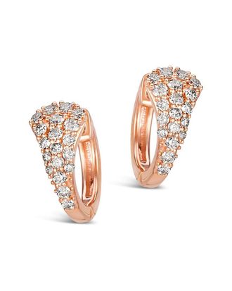Le Vian 14K Rose Gold 0.64 Ct. Tw. Diamond Earrings