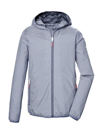 Killtec Outdoorjacke KILLTEC KOS 109 WMN JCKT, Damen, Gr. 38, blau (denim), Obermaterial: 100% Polyester;Futter: 100% Polyester, Jacken Outdoorjacke, Leichte,