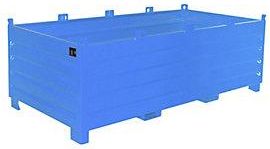 Bauer Recipiente Colector Capacidad 2,0 M&sup3; Azul Luminoso