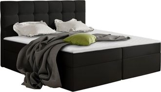 Mirjan24 Mobilier1 - Cama Continental Comfivo 195, Soft 011, Doble, Continental, 160x200, Cuero Ecol&oacute;gico, Somieres, 166x206x113cm